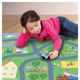 NEW Peppa Pig Megamat Jumbo Floor Playmat with 2 Character Vehicles