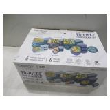 NEW Bentgo Prep 90-Piece Food Storage Set - High Tide Collection