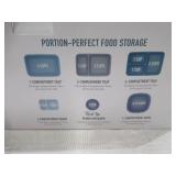 NEW Bentgo Prep 90-Piece Food Storage Set - High Tide Collection