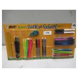NEW BIC Ultimate Back-to-School Assorted Essentials Kit, 42 count