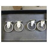 Utility Cart and Set of Casters