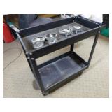 Utility Cart and Set of Casters