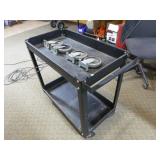 Utility Cart and Set of Casters