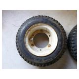 2 Carlisle Tires on Rims