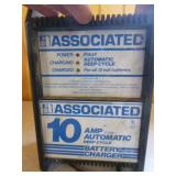 Battery Charger, Flood Light, Air Compressor