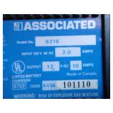 Battery Charger, Flood Light, Air Compressor