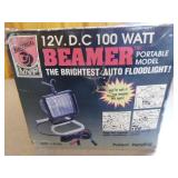 Battery Charger, Flood Light, Air Compressor