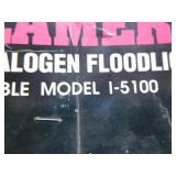 Battery Charger, Flood Light, Air Compressor