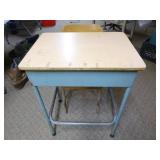 Vintage School Desk with Chair