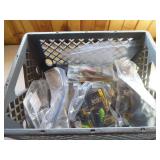 Milk Crate with Lindy Tackle