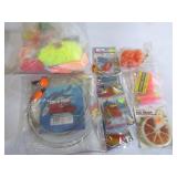 Milk Crate with Bait and Supplies