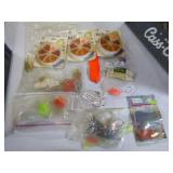 Milk Crate with Bait and Supplies