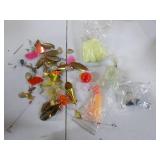 Milk Crate with Bait and Supplies