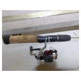 Ice Fishing Poles and 3 Reels