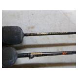 Ice Fishing Poles and 3 Reels