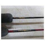 Ice Fishing Poles and 3 Reels