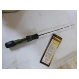 Ice Fishing Poles and a Reel