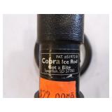 Ice Fishing Poles and a Reel