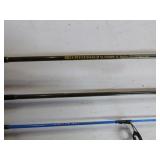 Ice Fishing Poles and a Reel