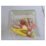 Ice Fishing Poles and a Reel