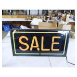 Lights "Sale" Sign