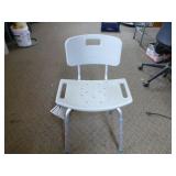 Shower Chair and Crutches
