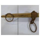 Antique Wooden Single Tree Yoke