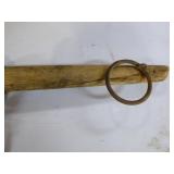 Antique Wooden Single Tree Yoke