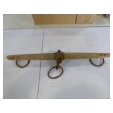 Antique Wooden Single Tree Yoke