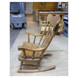Solid Wood Rocking Chair