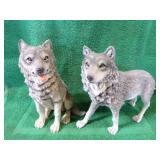 13 Wolf Figurines