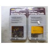 Chain Saw Cutting Chains with Case