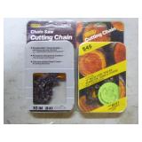 Chain Saw Cutting Chains with Case