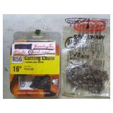 Chain Saw Cutting Chains with Case