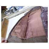 Vintage Leather Flight Jacket