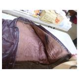 Vintage Leather Flight Jacket