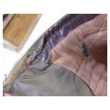 Vintage Leather Flight Jacket