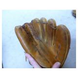 4 Old Baseball Gloves