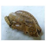 4 Old Baseball Gloves