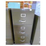 3 3-Drawer File Cabinets
