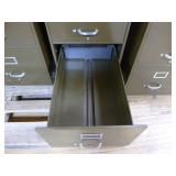3 3-Drawer File Cabinets
