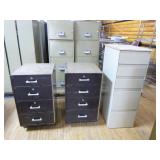3 File Cabinets
