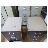 3 File Cabinets