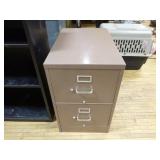 Book Shelf and 2-Drawer File Cabinet