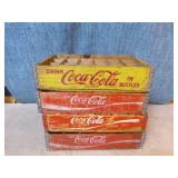 4 Vintage Coca-Cola Crates
