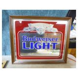 2 Bud Light Mirror Signs