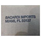 Bacardi and Miller Genuine Draft Mirror Sign