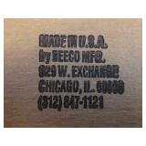 Bacardi and Miller Genuine Draft Mirror Sign