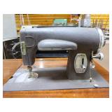 Vintage Kenmore Sewing Machine in Cabinet