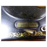 Vintage Singer Sewing Machine in Cabinet